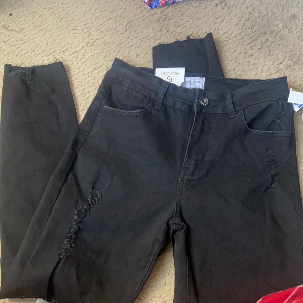 black jeans